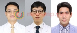 ▲ (좌측부터)가천대 길병원 이시훈 교수, 이준협 교수, 이화여대 융합보건학과 안성복 교수.