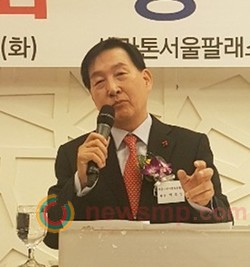 ▲ 서울시의약품유통협회 박호영 회장.