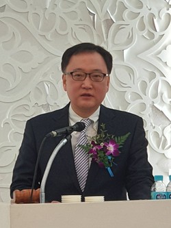 ▲ 새롭게 당선된 김성대 회장은 "회원의 뜻을 잘 알고 전달하는 회장 되겠다"고 다짐했다.