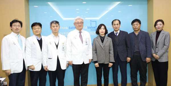 ▲ 인하대병원이 최근 인천보건환경연구원과 업무협약을 체결했다.