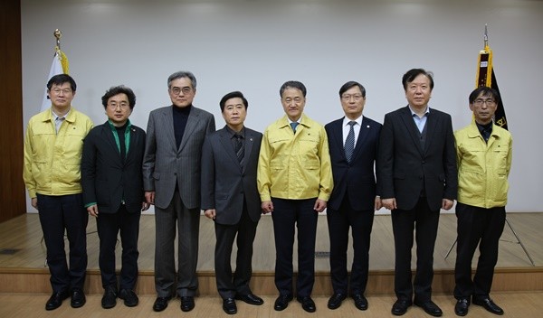 ▲ 대구시의사회와 경상북도의사회는 보건복지부 박능후 장관과 간담회를 개최했다.