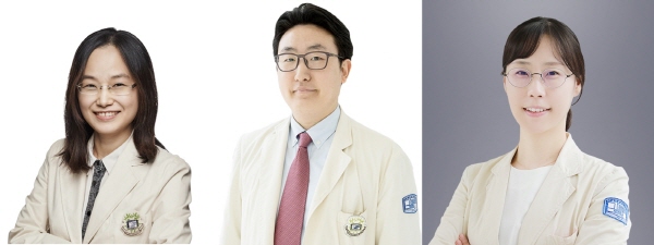 ▲ (좌측부터) 이성은 교수, 민기준 교수, 박실비아 교수.