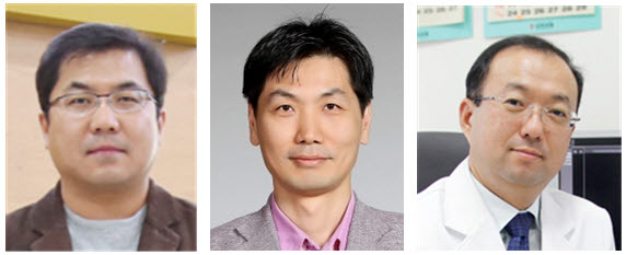 ▲ (좌측부터) 김상룡 교수, 석경호 교수, 이호원 교수