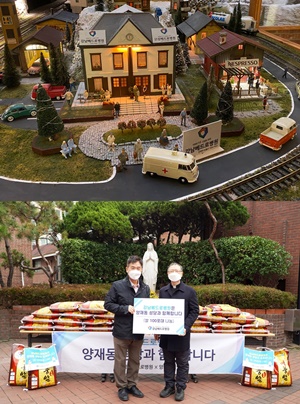 ▲ 강남베드로병원은 2020년 연말연시를 앞두고 어려운 이웃 및 지역 주민을 위한 나눔의 손길을 전하고 있다.