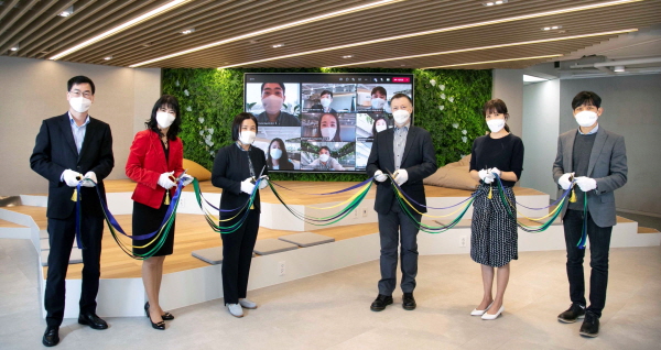 ▲ 한국베링거인겔하임은 지난 5일 ‘Future of Work @ BI‘ 이니셔티브의 일환으로 자사의 사무실을 스마트 오피스로 전환해 오픈했다고 밝혔다.