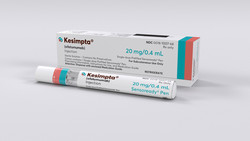 ▲ 노바티스의 자가주사용 다발성경화증 치료제 케심프타는 미국과 유럽에서 판매가 허가된 상태다.