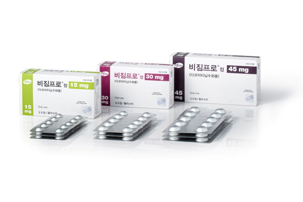 ▲ 한국화이자제약은 자사의 EGFR 변이 비소세포폐암 1차 치료제인 비짐프로가 한국인을 포함한 아시아 환자 하위그룹 분석에서 일관된 치료 효과와 안전성 프로파일을 확인했다고 밝혔다.
