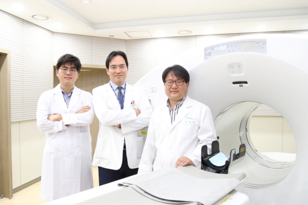 ▲ 한국원자력의학원 우상근ㆍ공창배 박사 연구팀이 소아 골육종 환자의 수술 전 항암치료 반응 및 전이를 보다 정확하게 예측할 수 있는 인공지능 기계학습(Machine Learning) 모델을 개발했다.