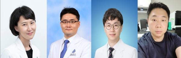 ▲ (좌측부터) 김혜련 교수, 홍민희 교수, 안병철 교수, 표경호 교수