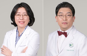 ▲ 임동미 교수(좌)와 황원민 교수.