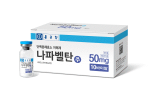 ▲ 종근당은 우크라이나 보건부(Ministry of Health of Ukraine)로부터 코로나19 치료제 개발을 위한 ‘나파벨탄(성분명 나파모스타트)’의 임상 3상 계획을 승인 받았다고 30일 밝혔다.