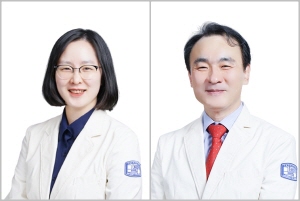▲ 은진 교수(좌)와 박해관 교수.
