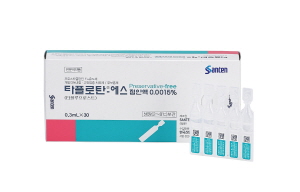 ▲ 한국산텐제약은 무보존제 개방각 녹내장ㆍ고안압증 치료제인 타플로탄-에스 (성분명: 타플루프로스트)와 코솝-에스 (성분명: 도르졸라미드염산염, 티몰롤말레산염)가 보존제가 포함된 라타노프로스트와의 비교 연구에서 안구표면질환(OSD, Ocular Surface Disease) 및 환자 삶의 질을 유의하게 개선시켰다고 밝혔다.