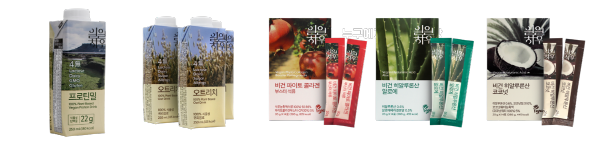 ▲ 일일하우 제품라인업