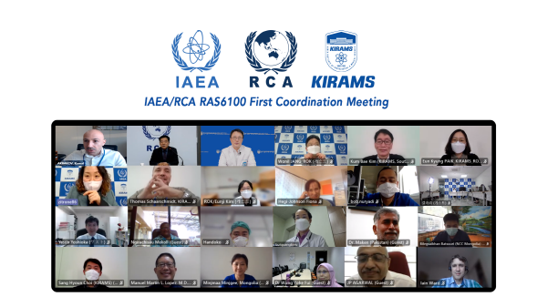 ▲ 한국원자력의학원(은 3월 14일부터 17일까지 4일간 온라인으로 ‘IAEA/RCA(국제원자력기구/아ㆍ태 원자력협력협정) 지역 소분할 방사선치료의 임상적 적용강화를 위한 제1차 사업 조정회의’를 개최했다고 밝혔다.