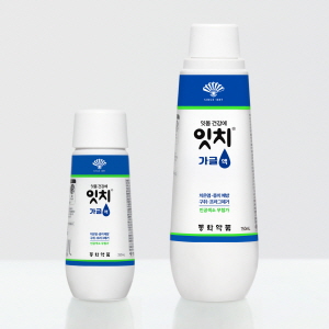 ▲ 동화약품은 잇몸까지 생각한 가글액, ‘잇치 가글액’을 출시했다고 28일 밝혔다.
