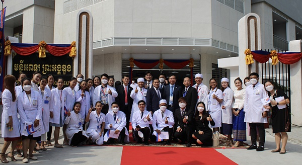 ▲ 한국국제협력단(KOICA)는 28일(현지시각) 캄보디아 수도 프놈펜시에서 캄보디아 유일 이비인후과 전문병동 준공식을 개최했다.