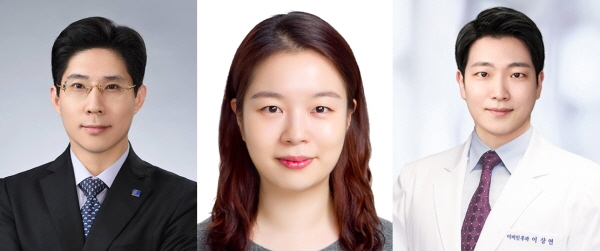 ▲ (좌측부터) 최병윤 교수, 김예리 전문의, 이상연 교수