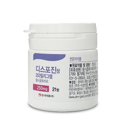▲ 안국약품은 대상포진 바이러스 감염증, 생식기포진 감염증의 치료 및 재발성 생식기 포진의 억제제 ‘디스포진정 250mg’ (성분: Famciclovir)을 출시했다고 밝혔다. 