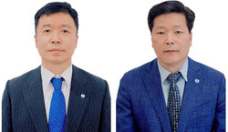 ▲ 강선원 전무(좌)와 정광일 전무