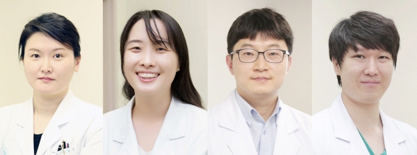 ▲ (좌측부터) 성태연 교수ㆍ이유미 교수ㆍ김원웅 교수ㆍ조재원 교수