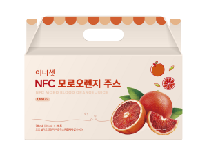 ▲ 휴온스푸디언스는 비가열 NFC 착즙방식으로 신선한 모로오렌지 원액만을 착즙해 담은 ‘이너셋 NFC 모로오렌지 주스’를 출시했다고 24일 밝혔다.