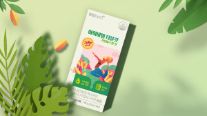 ▲ 대웅제약과 매일유업의 합작회사인 의료영양전문기업 엠디웰아이엔씨은 4일, 체중조절을 하는 소비자들을 위해 공복감 해결과 체중감량에 도움을 줄 수 있는 식이섬유 젤리 ‘아이비웰 더블컷 샤인머스캣맛’을 출시했다고 밝혔다.