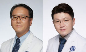 ▲ 심규원 교수(좌)와 김휘영 교수
