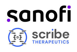 ▲ 사노피는 여러 암 표적에 대해 스크라이브의 CasX-Editor 유전체 편집 기술을 사용할 수 있는 비독점 라이선스를 확보했다.