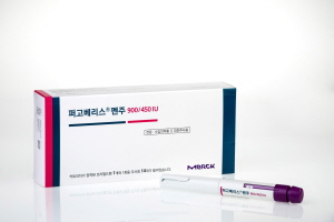 ▲ 한국머크 바이오파마는 단백질 재조합 기술로 만들어진 난포자극호르몬과 황체형성호르몬이 결합된 과배란 유도 주사제  퍼고베리스의 허가사항 변경으로 투약 가능한 환자 층이  확대됐다고밝혔다. 