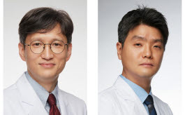 ▲ 한승혁 교수(좌)와 윤해룡 교수