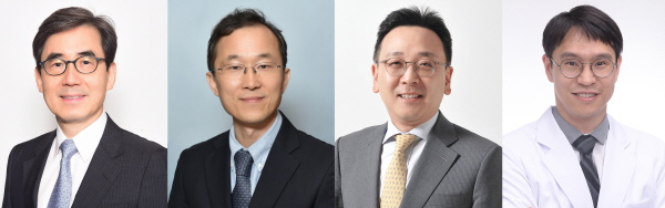 ▲ (좌측부터) 김효수 교수, 구본권 교수, 박경우 교수, 강지훈 교수