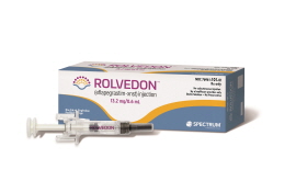 ▲ 미국 FDA 승인을 받은 한미약품의 ‘롤베돈(한국명 롤론티스)’이 미국국가종합암네트워크(NCCN, National Comprehensive Cancer Network)가 제시하는 열성 호중구감소증 예방 및 치료 옵션 가이드라인에 포함됐다.
