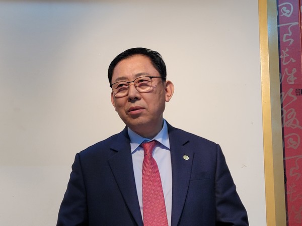 ▲ 최광훈 회장은 약준모 이탈 사태에 대한 입장을 밝힘과 동시에 약사회 혁신의지는 변함 없다고 강조했다.