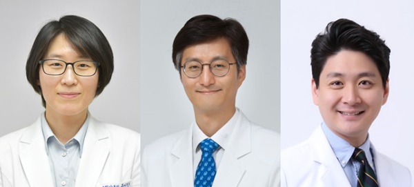 ▲ (좌측부터)윤아일린 교수, 전대원 교수, 이준혁 교수.