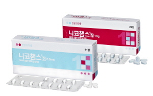 ▲ 제일약품의 금연보조치료제 '니코챔스(성분명 바레니클린)'가 출시 2년 만에 국내 판매 누적 매출액 100억 원을 돌파했다.