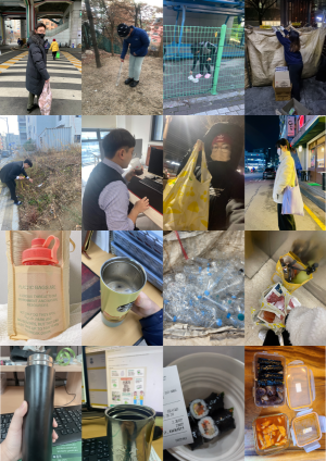 ▲ 유영제약은 지난달 1일부터 이번 달 9일까지 일반인과 임직원을 대상으로 '쓰레기 없는 하루' 환경 캠페인을 진행했다고 11일 밝혔다.