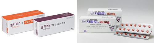 ▲ 직접 작용 경구용 항응고제(Direct-acting Oral Anticoagulants, DOAC)가 심방세동과 만성 긴질환이 있는 환자에서 와파린보다 뇌졸중 및 전신색전증의 위험을 크게 줄였다는 연구 결과가 발표됐다.