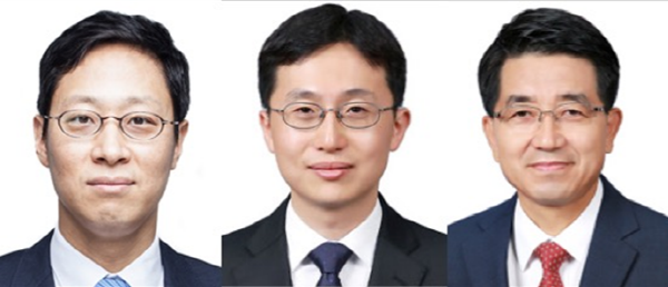 ▲ (좌측부터) 이승표 교수, 김대형 교수, 현택환 교수