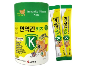 ▲ 조아제약은 성장기 아이의 면역 과민반응 개선과 정상적인 면역기능을 돕는 '면역칸 키즈'를 출시했다고 17일 밝혔다.