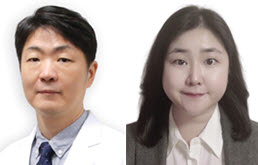 ▲ 김성완 교수(좌)와 김민아 교수