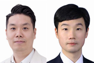 ▲ 김승재 교수(좌)와 이응재 교수
