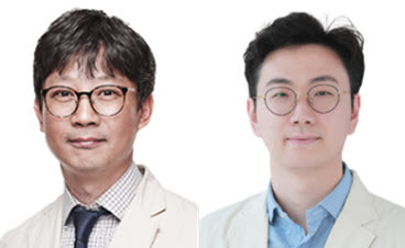 ▲ 윤준성 교수(좌)와 송환 교수