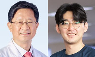 ▲ 윤인영 교수(좌)와 김대우 박사