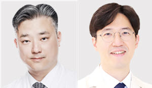 ▲ 고인준 교수(좌)와 김용덕 교수