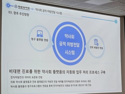 ▲ 약사회는 공적처방전달시스템은 회원들을 위한 방파제라고 주장했다.