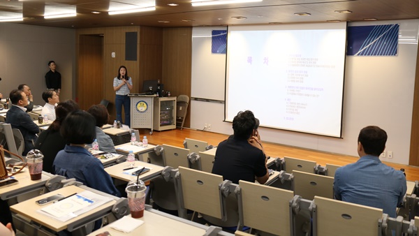▲ 차 의과학대학교 경영대학원은 지난 10일 차바이오컴플렉스에서 ‘CHA-Bio MBA 5기 액션러닝 발표회’를 개최했다. 