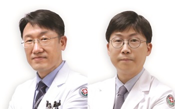 ▲ 김계훈 교수(좌)와 조재영 교수.