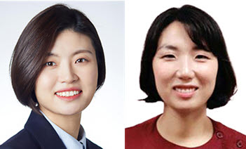 ▲ 나현주 교수(왼쪽)와 신미진 간호사