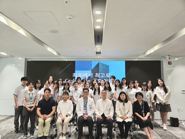 ▲ 이화여자대학교 의료원이 ‘인체탐구학교’ 프로그램을 진행했다.